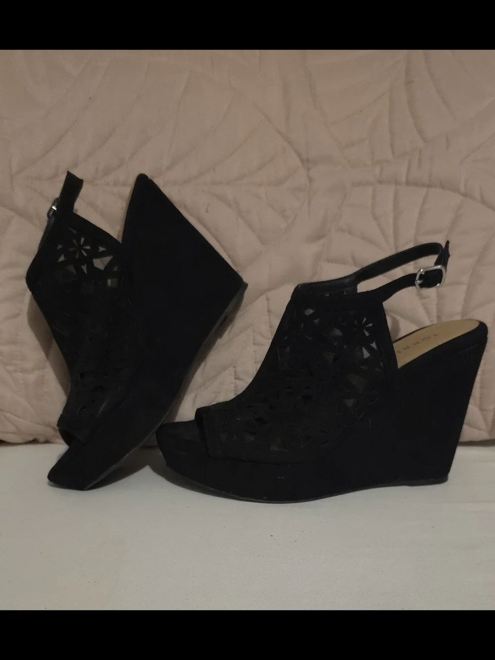 Torrid Wedge Heels- Black